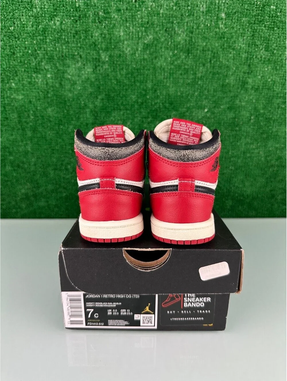 Jordan size 7c